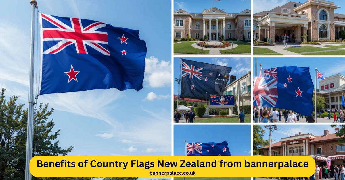 Benefits of Country Flags New Zealand from bannerpalace